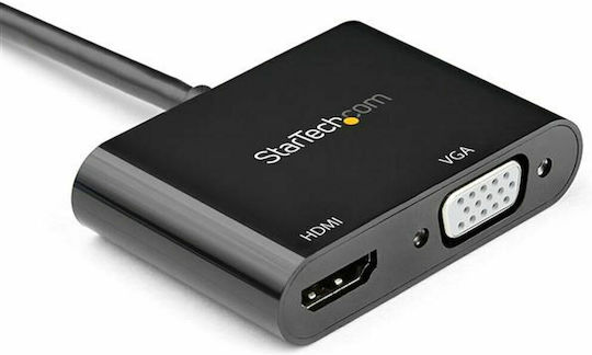 StarTech Convertor DisplayPort masculin în HDMI / VGA feminin 1buc DP2VGAHD20