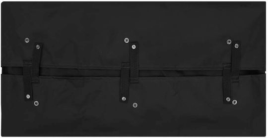 Garden Cart Cover Black 81 x 41 x 40 cm Fabric