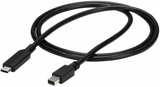 StarTech USB Typ-C Kabel USB 3.1 männlich - Mini-DisplayPort Schwarz 1m CDP2MDPMM1MB