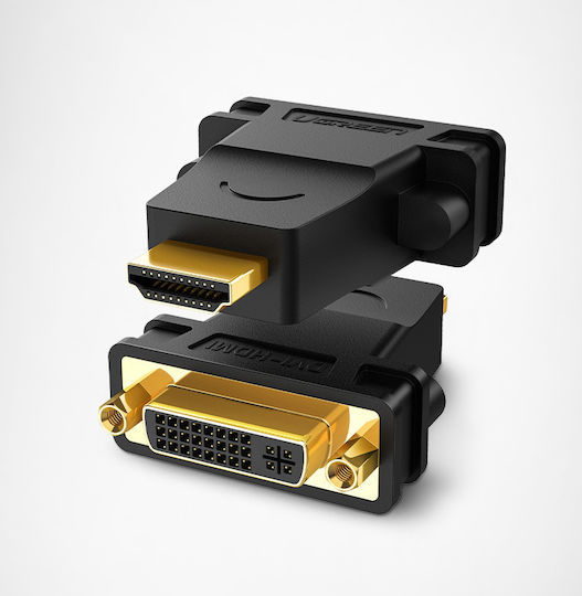 Ugreen Μετατροπέας HDMI male σε DVI-I female 1τμχ 20123