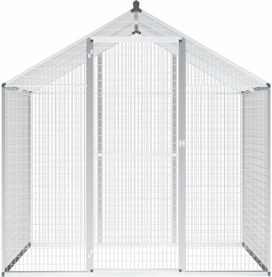 vidaXL 43557 Aluminiumkäfig für Vögel 178cmx122cmx194cmcm.