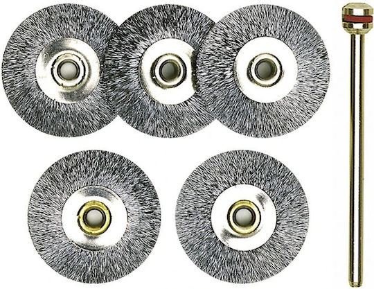 Proxxon 28952 Συρματόβουρτσα για Δράπανο 22mm Σετ 5τμχ