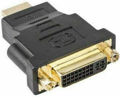 Lanberg Converter HDMI male to DVI-D female 1pcs AD-0014-BK