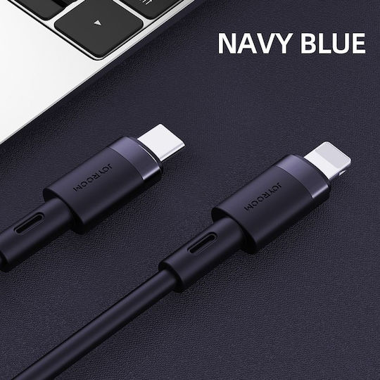 Joyroom S-1224N9 Редовна USB-C към Lightning кабел 20W Син 1.2м
