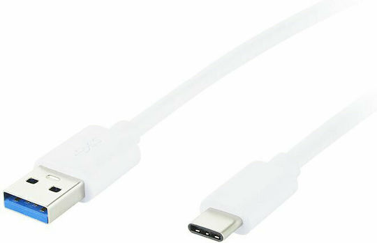 Blow USB 3.0 Kabel USB Typ-C männlich - USB-A Weiß 0,5m 66-120#