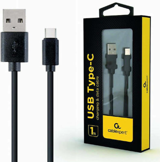 Cablexpert USB 2.0 Cable USB-C Male - USB-A 36W Black 1m