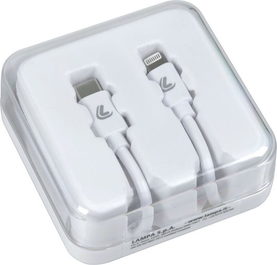 Lampa Essentials USB-C to Lightning Cable White 2m (L3868.3)