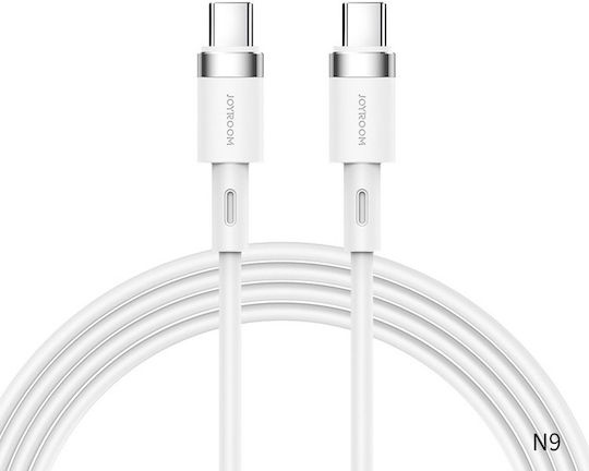 Joyroom S-1230N9 USB 2.0 Cable USB-C male - USB-C 60W White 1.2m