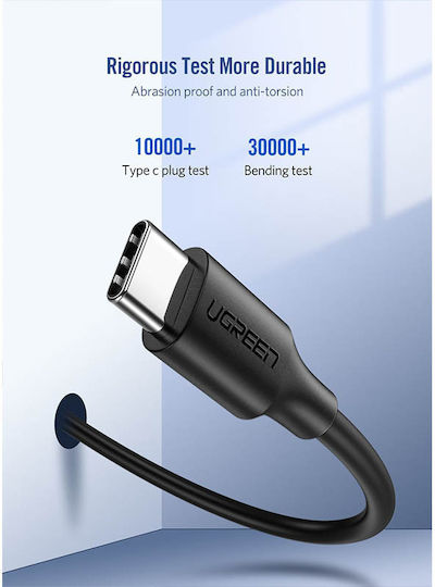 Ugreen US286 USB 2.0 Cable USB-C Male - USB-C 60W Black 1.5m 50998