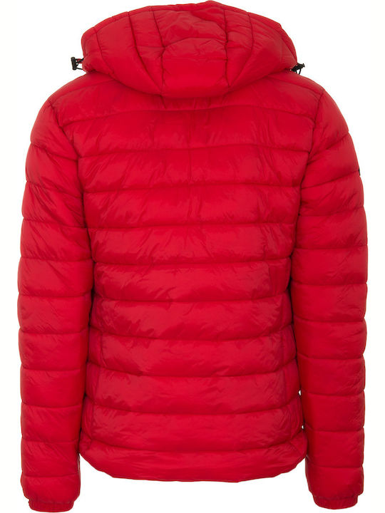 Geci Barbati Classic Fuji Iarna Puffer Roșu