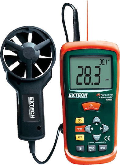 Extech AN200 Wind Gauge with Sensor