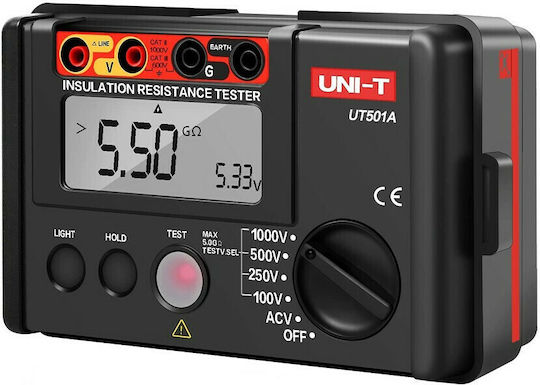 Uni-T UT501A Ψηφιακός Μετρητής Μόνωσης