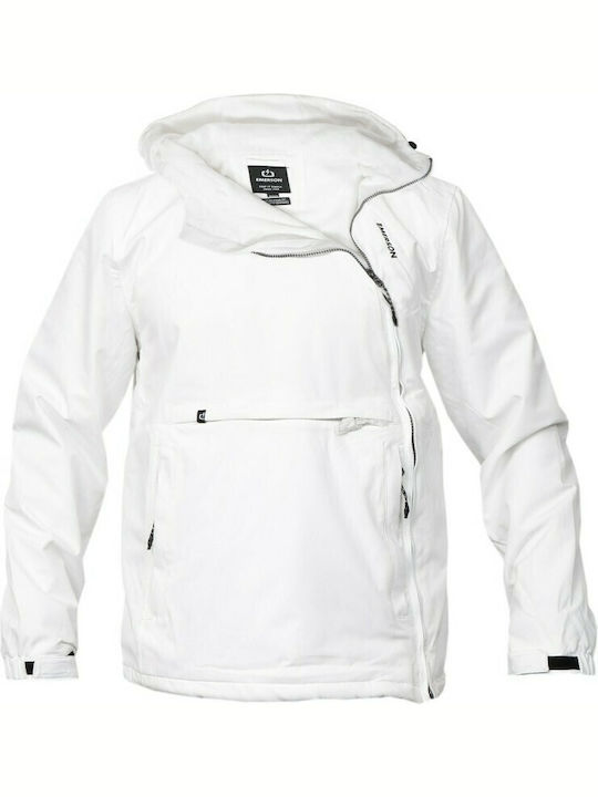 Winter Jacke Wasserdicht und Winddicht Weiß
