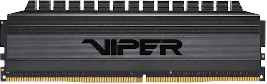 Patriot Viper 4 Blackout 16ГБ DDR4 RAM с 2 модула (2x8GB) и Скорост 3600 за Настолен компютър
