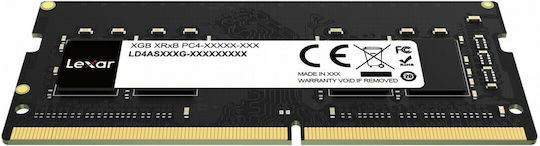 Lexar DDR4 με Module 1x8GB και Ταχύτητα 3200 για Laptop