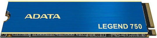 Adata Legend 750 SSD 1TB τύπου M.2 με σύνδεση PCI Express 3.0 και Ψύκτρα ALEG-750-1TCS