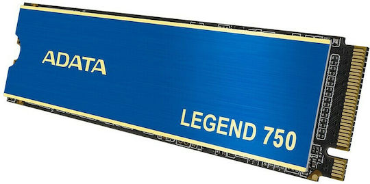 Adata Legend 750 SSD 1TB τύπου M.2 με σύνδεση PCI Express 3.0 και Ψύκτρα ALEG-750-1TCS