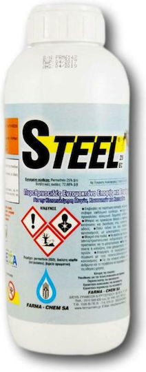 Farma Chem Steel 25 EC Υγρό για Κατσαρίδες / Κουνούπια / Μύγες / Μυρμήγκια 1000ml