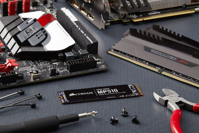 Corsair Force MP510 SSD 480GB τύπου M.2 με σύνδεση PCI Express 3.0 CSSD-F480GBMP510