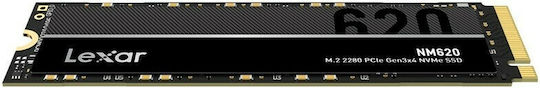 Lexar NM620 SSD 1TB τύπου M.2 με σύνδεση PCI Express 3.0 LNM620X001T-RNNNG
