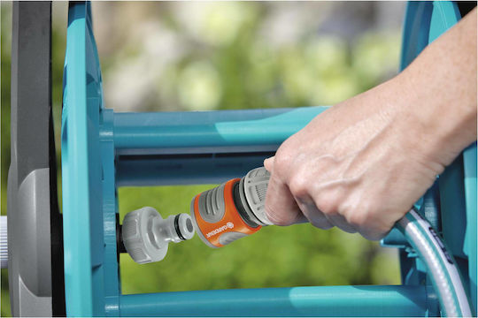 Gardena Classic Garden Hose Reel for Hose up to 50m with Rewind Handle