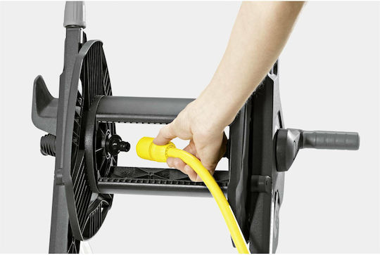 Karcher HT 4.520 Τροχήλατη Ανέμη Ποτίσματος με Λάστιχο 20m με Χερούλι Μαζέματος