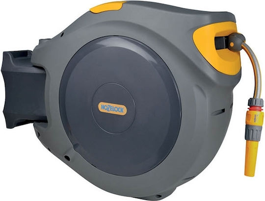Hozelock Automatic Watering Wind Wall Mounted with Hose 40m