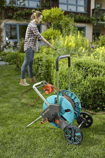 Gardena CleverRoll M Easy Set Wheeled Garden Hose Box Hose Included 20m Rewind Handle
