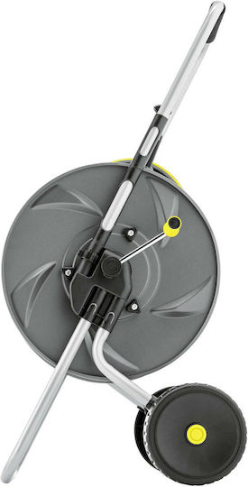 Karcher ΗΤ 80 Τροχήλατη Ανέμη Ποτίσματος με Λάστιχο 20m με Χερούλι Μαζέματος