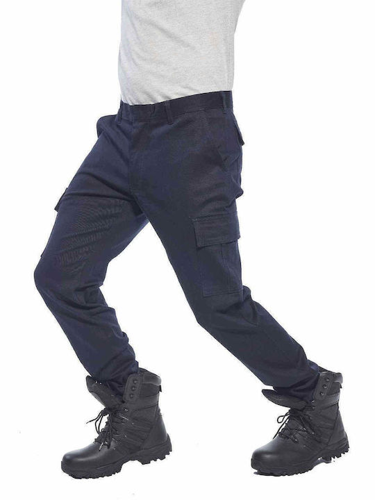 Portwest Work Trousers Navy Blue