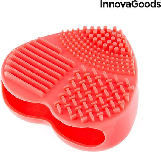 InnovaGoods Επιφάνεια Καθαρισμού Πινέλων Κόκκινη Heart