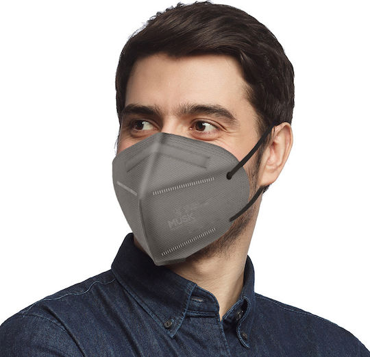 Musk Meltblown Protective Schutzmaske FFP2 Gray 10Stück
