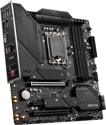 MSI MAG B660M Mortar DDR4 Motherboard Micro ATX με Intel 1700 Socket