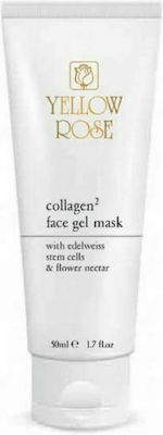 Yellow Rose Collagen 2 Gel Mască de Față pentru Consolidare 50ml