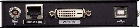 Aten CE611 KVM & Data Switch με Audio / DVI / HDBaseT / USB-B / USB 2.0