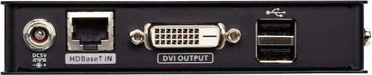 Aten CE611 KVM & Data Switch με Audio / DVI / HDBaseT / USB-B / USB 2.0