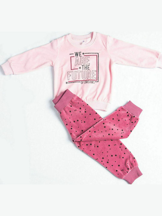 Dreams by Joyce Kids Nightwear Winter Pink We Are Future