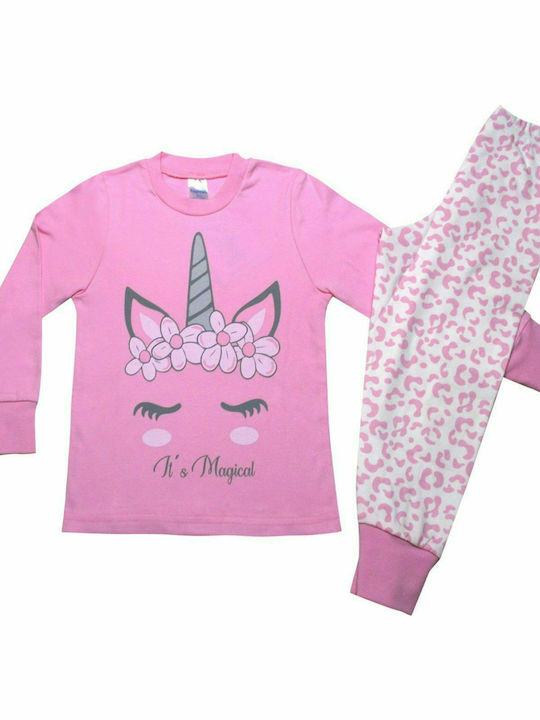 Pretty Baby Pijama pentru copii De iarnă Fuchsia