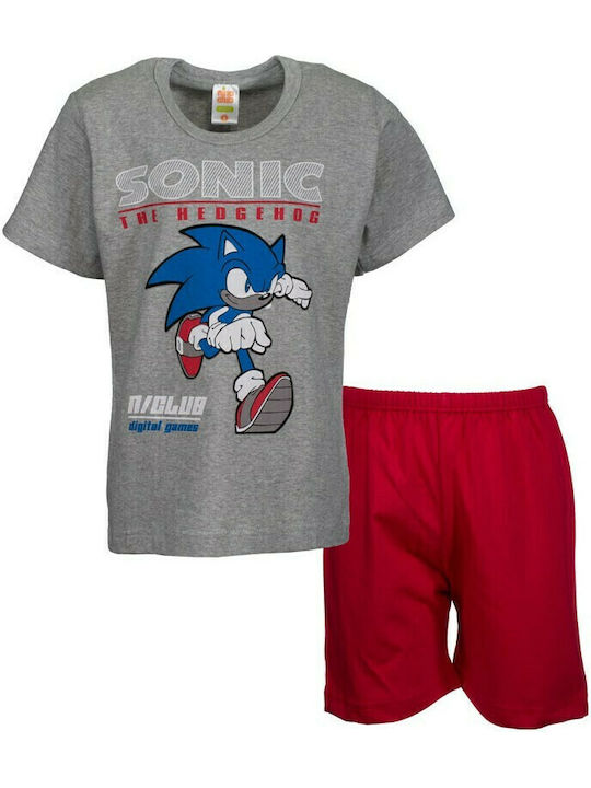 Nina Club Kids Nightwear Summer Gray Sonic