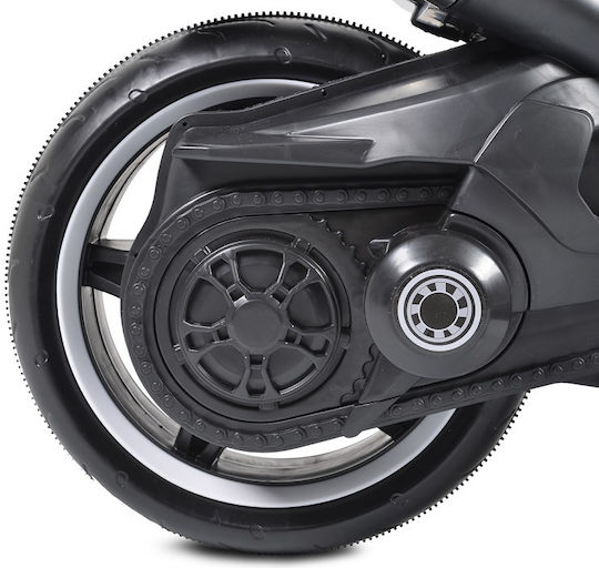 Kids Motorbike Inspired Ninja Duo Electric 12 Volt White