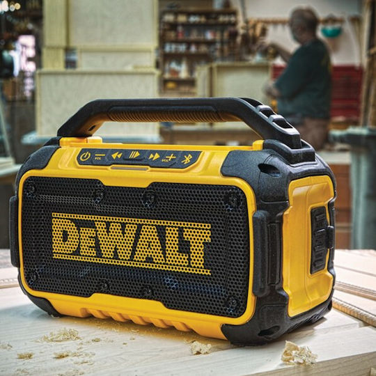 DEWALT DCR011-XJ XR Ηχείο Bluetooth 10W Κίτρινο