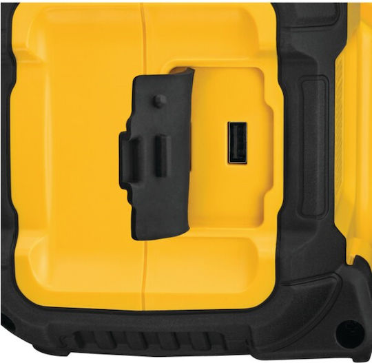 DEWALT DCR011-XJ XR Ηχείο Bluetooth 10W Κίτρινο