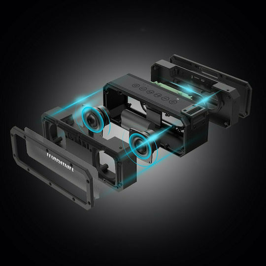 Tronsmart Element Force+ Waterproof Bluetooth Speaker 40W with Battery Life up to 15 hours Black