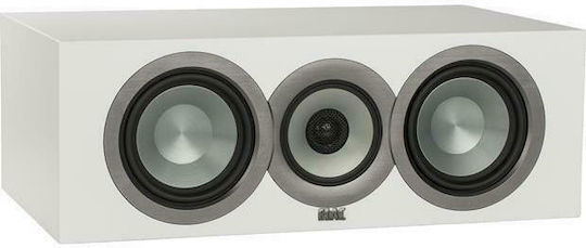 Elac UNI-FI CC U5 Ηχείο Hi-Fi Κεντρικό 40W 3 Δρόμων Π49.8xΒ29.3xΥ17.8εκ. Λευκό