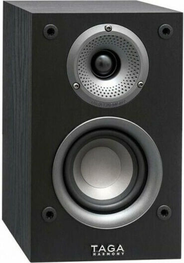 Taga Harmony TAV-S Ζεύγος Ηχείων Hi-Fi Βιβλιοθήκης 50W 2 Δρόμων Π16.5xΒ14.5xΥ26.5εκ. Μαύρο