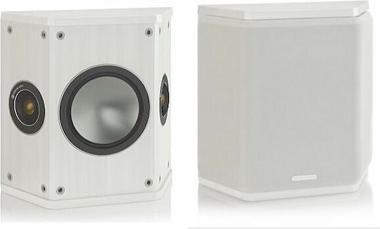 Monitor Audio Bronze FX Ζεύγος Ηχείων Hi-Fi Τοίχου 80W 2 Δρόμων Π27.6xΒ10.5xΥ27.4εκ. Λευκό