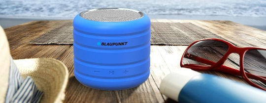 Blaupunkt BT01 Bluetooth Speaker 3W with Radio and Battery Life up to 4 hours Blue