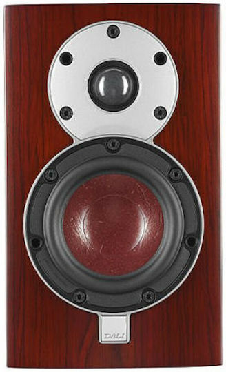 Dali Menuet Ζεύγος Ηχείων Hi-Fi Βιβλιοθήκης 100W 2 Δρόμων Π15xΒ23xΥ25εκ. Rosso