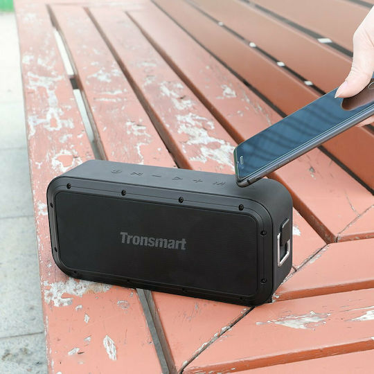 Tronsmart Element Force Pro Водоустойчиво Bluetooth високоговорител 60W с живот на батерията до 15 часа Черно
