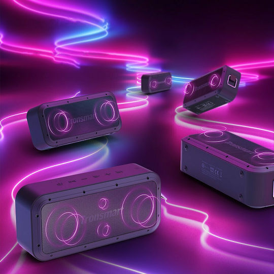 Tronsmart Element Force Pro Водоустойчиво Bluetooth високоговорител 60W с живот на батерията до 15 часа Черно